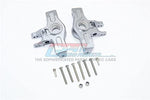Aluminum Front Knuckle Arms - 1Pr Set Gray Silver-RC CAR PARTS-Mike's Hobby