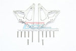 Aluminum Rear Damper Mount - 1Pr Set Silver-Mike's Hobby