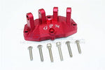 Aluminum Mount for Upper Gearbox Rear Upper Suspension Links - 1Pc Set Red-RC CAR PARTS-Mike's Hobby