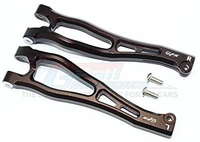 Aluminum Front Upper Arms - 1Pr Set Brown-RC CAR PARTS-Mike's Hobby
