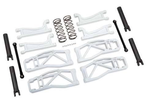 SUSPENSION KIT WIDEMAXX, WHITE **FREE ECONOMY SHIPPING ON THIS ITEM**-Mike's Hobby