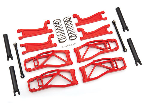 SUSPENSION KIT WIDEMAXX RED **FREE ECONOMY SHIPPING ON THIS ITEM**-Mike's Hobby