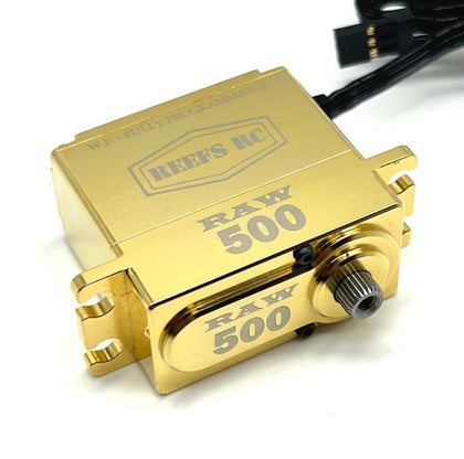 RAW500 Servo, Brass Edition, Programmable-General-Mike's Hobby