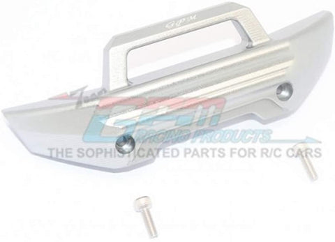 Aluminum Front Bumper -3PC Set (Gray)-RC CAR PARTS-Mike's Hobby