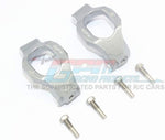 Aluminum Front C-HUBS -6PC Set (Gray)-RC CAR PARTS-Mike's Hobby