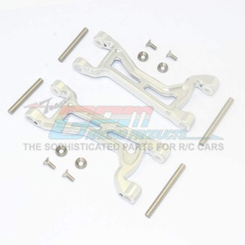 Aluminium Front/Rear Upper ARMS -14PC Set SILVER-RC CAR PARTS-Mike's Hobby