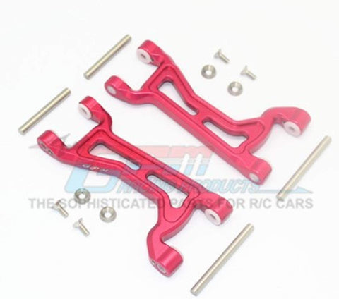 Aluminium Front/Rear Upper ARMS -14PC Set Red-RC CAR PARTS-Mike's Hobby