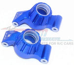 Aluminum Rear Knuckle ARM -2PC Set (Blue)-Mike's Hobby