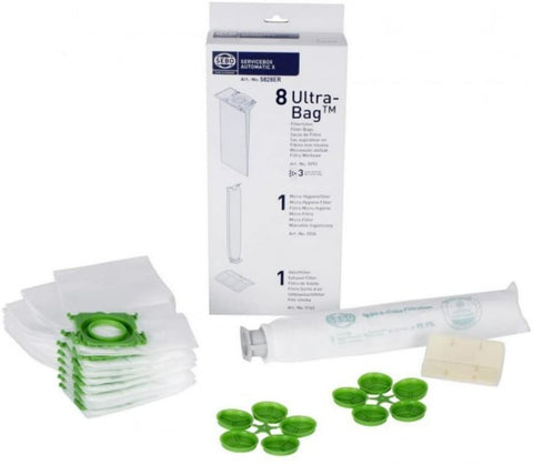 SEBO 5828ER Service Box with Sealing Strip for X Series Vacuum with 8 Filter Bags, Exhaust Filter, Electrostatic Microfilter and Sealing Strip-SEBO SERVICE BOX-Mike's Hobby