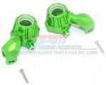 Aluminum Front Knuckle ARMS -4PC Set Green-RC CAR PARTS-Mike's Hobby