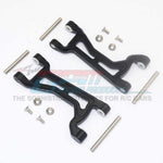 Aluminium Front/Rear Upper ARMS -14PC Set Black-RC CAR PARTS-Mike's Hobby