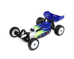 Mini-B, Brushed, RTR: 1/16 2WD Buggy, Blue/White-1/18 BUGGY-Mike's Hobby