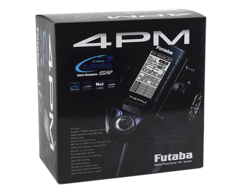 Futaba 4PM 4Channel 2.4GHz TFHSS Radio System w/R304SB Receiver-Mike's Hobby