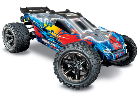 Traxxas Rustler 4X4 VXL: 1/10-scale 4WD Brushless Stadium Truck-Cars & Trucks-Mike's Hobby