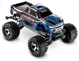 Stampede 4X4 VXL: 1/10 Scale Monster Truck. Ready-to-Race® with TQi Traxxas Link™ Enabled 2.4GHz Radio System, Velineon® VXL-3s brushless ESC (fwd/rev), and Traxxas Stability Management-Cars & Trucks-Mike's Hobby