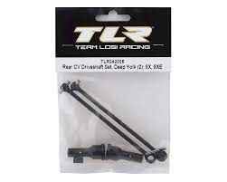 Rear CV Driveshaft Set, Deep Yoke (2): 8X,8XE-PARTS-Mike's Hobby