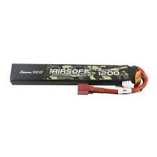 GENS ACE AIRSOFT LIPO 1200MAH 25C 2S1P DEANS STICK-BATTERY-Mike's Hobby