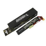 Gens ace 25C 1300mAh 2S1P 7.4V 2X Airsoft Gun Battery with Tamiya Plug-BATTERY-Mike's Hobby