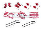 ALUMINUM F UPPER+LOWER ARMS, R LOWER ARMS, F+R KNUCKLE ARMS, CVD, 13MM HEX -56PC SET-Mike's Hobby