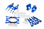 ALUMINUM FRONT UPPER+LOWER ARMS+C HUBS+KNCUKLE ARMS SET FOR X-MAXX -52PC SET-kit-Mike's Hobby