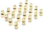 Gold Bullet Connector Set, 8.0mm (10)-electronics-Mike's Hobby