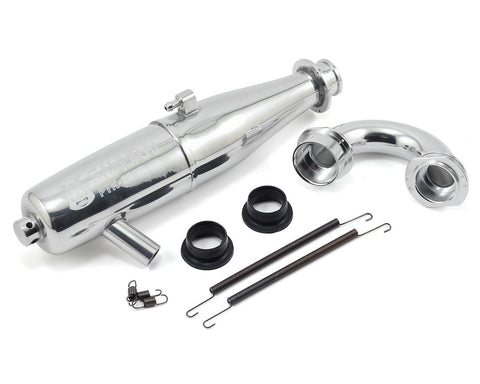 ProTek RC 2090 Tuned Exhaust Pipe w/75mm Manifold (Welded Nipple)-Nitro Engines-Mike's Hobby