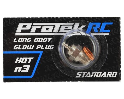 ProTek RC N3 Hot Standard Glow Plug (.12, .15 and .18 Engines)-Glow Plug-Mike's Hobby