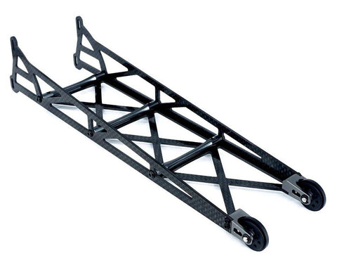 DragRace Concepts 10" Slider Wheelie Bar w/Plastic Wheels (Grey)-PARTS-Mike's Hobby