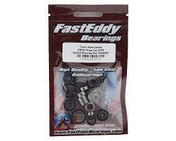 FastEddy Associated DR10 Drag Car Sealed Bearing Kit-PARTS-Mike's Hobby