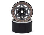 SSD RC 1.9” Champion Beadlock Wheels (Grey/Silver) (2)-WHEELS AND TIRES-Mike's Hobby