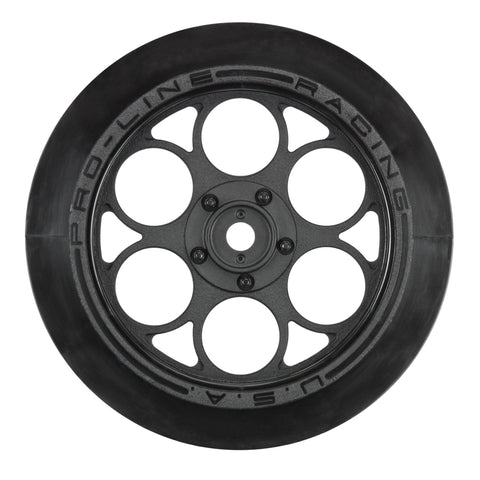 Showtime Front Runner 2.2"/2.7" Blk Frnt Drag Whls-Mike's Hobby