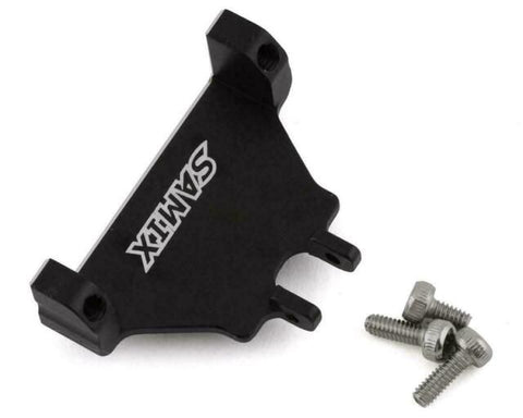 Samix SCX24 Aluminum Servo Mount (Black) (EcoPower/Emax)-PARTS-Mike's Hobby
