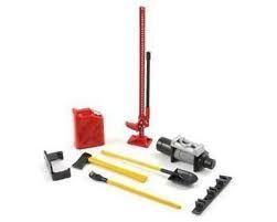 Yeah Racing 6Piece Scale Tool Set (Red)-PARTS-Mike's Hobby
