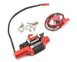 Yeah Racing 1/10 Scale Crawler Aluminum Winch (Red) (Type C)-PARTS-Mike's Hobby