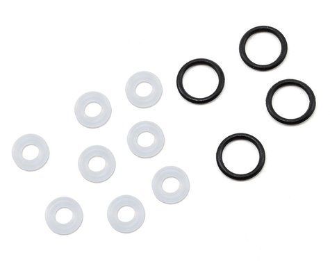 TLR243024 X-Ring Seals (8), Lower Cap Seals (4): All 8IGHT-PARTS-Mike's Hobby
