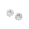 Clamping Rear Wheel Hexes, Aluminum: 22S-PARTS-Mike's Hobby