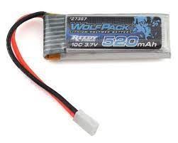 WolfPack 520mAh 3.7V 10C LiPo Battery (Element Sendero 1/24 Trail Truck)-BATTERY-Mike's Hobby