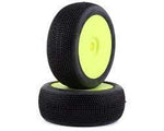 GRP Sonic PreMounted 1/8 Buggy Tires (2) (Yellow) (Soft)-WHEELS AND TIRES-Mike's Hobby