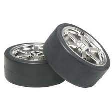 Tires/Wheels (2): Drift Type D, 26mm-WHEELS AND TIRES-Mike's Hobby
