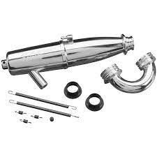 72106137 T-2060SC WN Tuned Pipe Complete Set-PARTS-Mike's Hobby