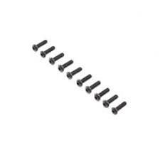 Button Head Screws, Stl, BO, M4 x 14mm (10)-PARTS-Mike's Hobby