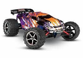 Traxxas E-Revo VXL 1/16 4WD Brushless RTR Truck (Purple) w/TQi 2.4GHz Radio, TSM, Battery & DC Charger-Cars & Trucks-Mike's Hobby