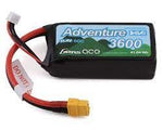 Gens Ace Adventure High Voltage 3600mAh 3S1P 11.4V 60C Lipo Battery with XT60 Plug-BATTERY-Mike's Hobby