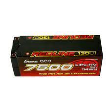 Gens ace 7500mAh 4S1P HardCase 130C 15.2V Lipo Battery Pack #50 for RC Cars Racing Series-BATTERY-Mike's Hobby
