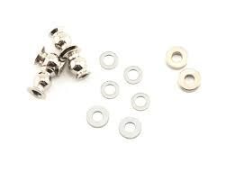Shim set, 3x7x1mm (2), 3x6x0.5mm (4), 3x7x2mm (2)/ hollow balls, captured (4)-PARTS-Mike's Hobby