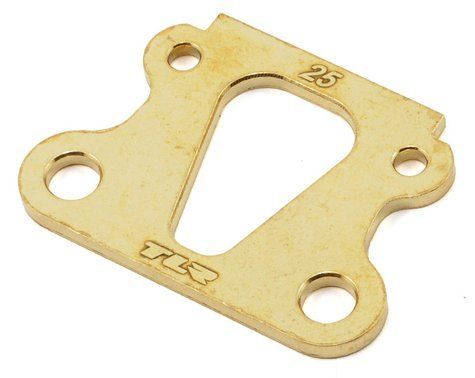 Brass Kick Angle Shim, 25 Degrees: 22-PARTS-Mike's Hobby
