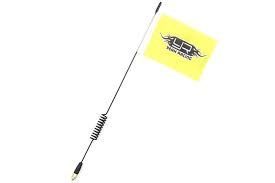 Yeah Racing Traxxas TRX4 Metal Antenna w/Flag-PARTS-Mike's Hobby