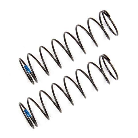Team Associated 12mm Rear Shock Spring (2) (Blue/2.20lbs) (61mm Long): ASC91840-PARTS-Mike's Hobby