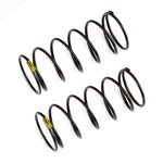 Team Associated 12mm Front Shock Spring (2) (Yellow/4.30lbs) (44mm Long): ASC91834-PARTS-Mike's Hobby