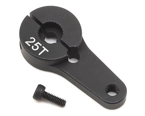 SSD RC Aluminum Clamping Servo Horn (Black) (25TProTek R/C, Savox,...-SERVO GEAR-Mike's Hobby